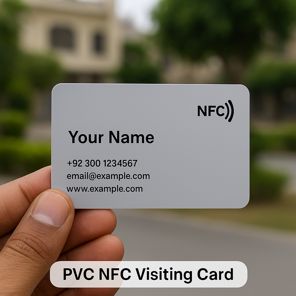 PVC NFC visiting card