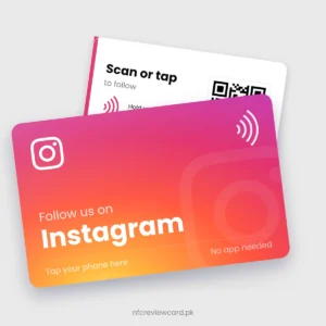 NFC Instagram Card for Pakistan