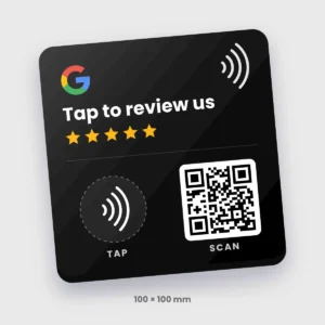NFC Review Plate Desk Smart Tag for Pakistan
