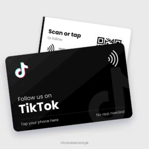 NFC TikTok Card for Pakistan