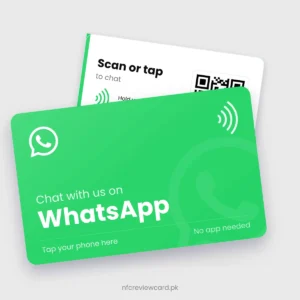 NFC WhatsApp Card for Pakistan